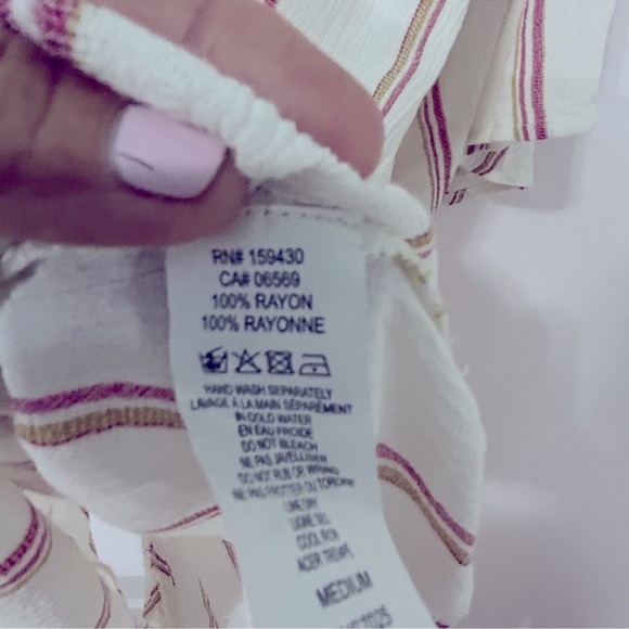 💕Elan💕 Striped Romper Sz M ✨BRAND NEW✨ - Picture 7 of 7